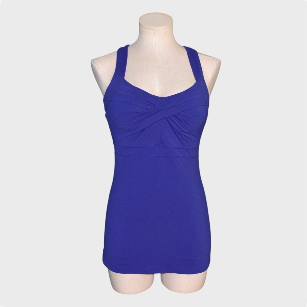 Athleta Jaya Tank 2 Racerback Twist Front Tank Top